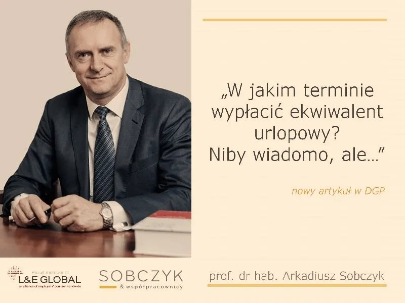 Ekwiwalent za urlop 2026: współczynnik, wzór i jak uniknąć błędów