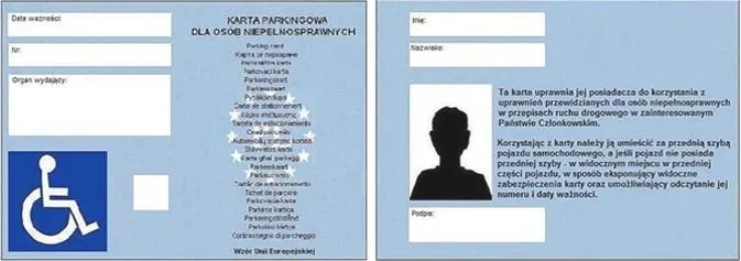 Karta parkingowa dla niepełnosprawnych — komu się należy? warunki i uprawnienia