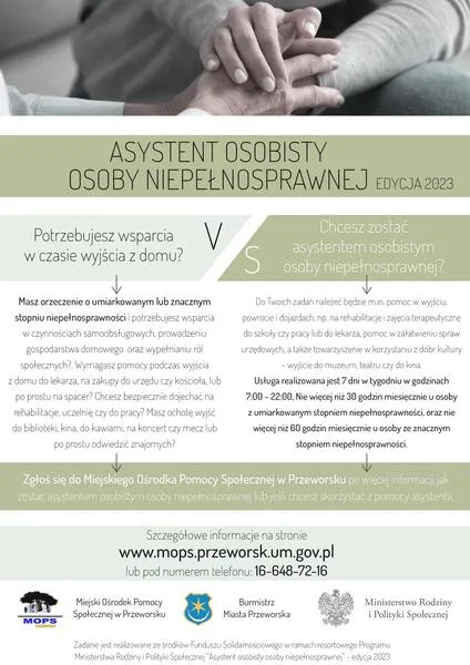 Asystent osoby niepełnosprawnej