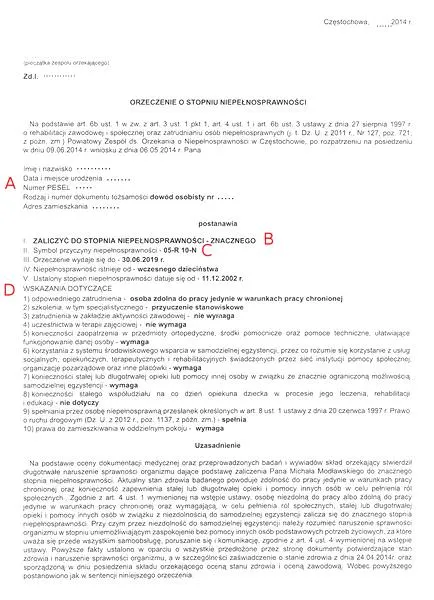 Dokumenty dla niepełnosprawnych