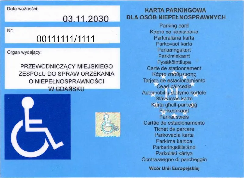 Dokumenty do wniosku o kartę