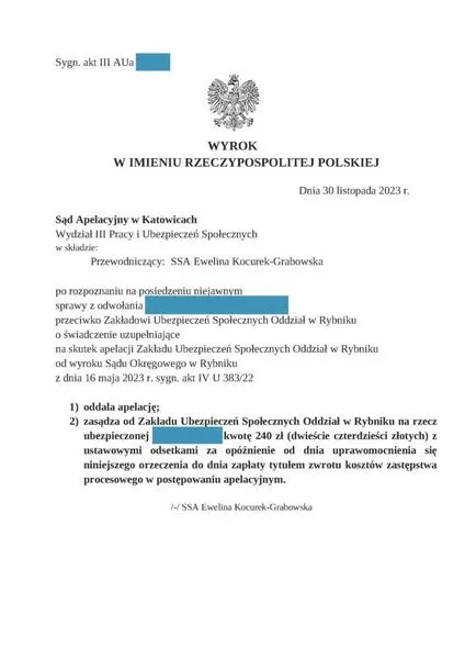 Dokumeny do wniosku 500+