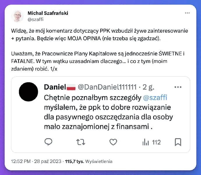 Emerytura i oszczędzanie
