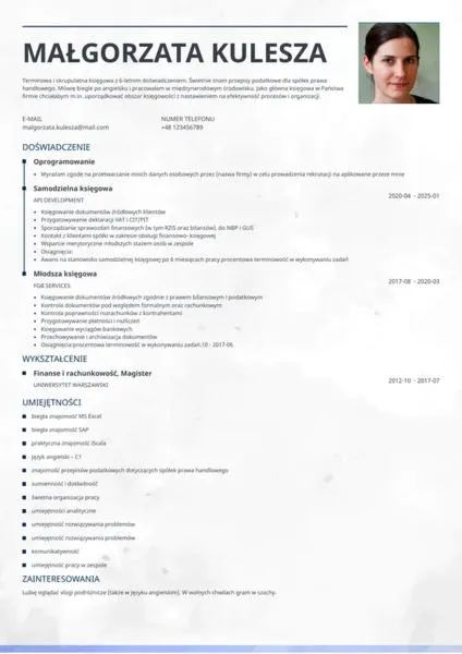 Jak napisać skuteczne cv