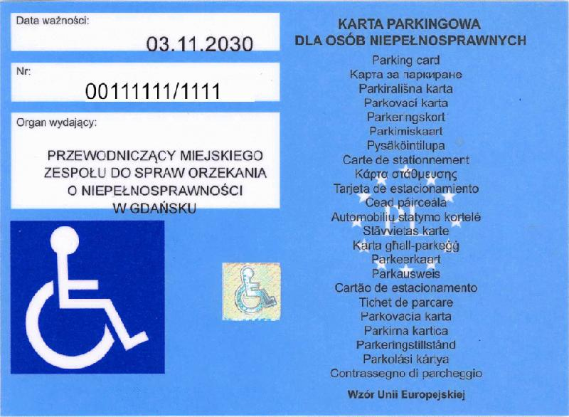 Jak uzyskać kartę parkingową
