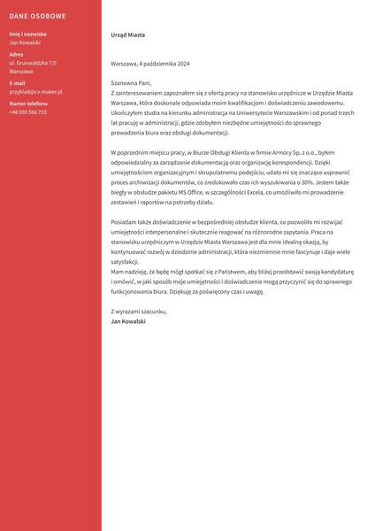 List motywacyjny