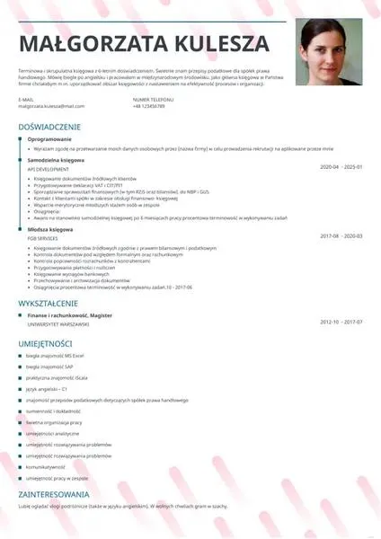 Optymalizacja cv pod systemy ats