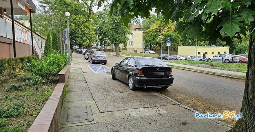 Parkowanie na chodniku