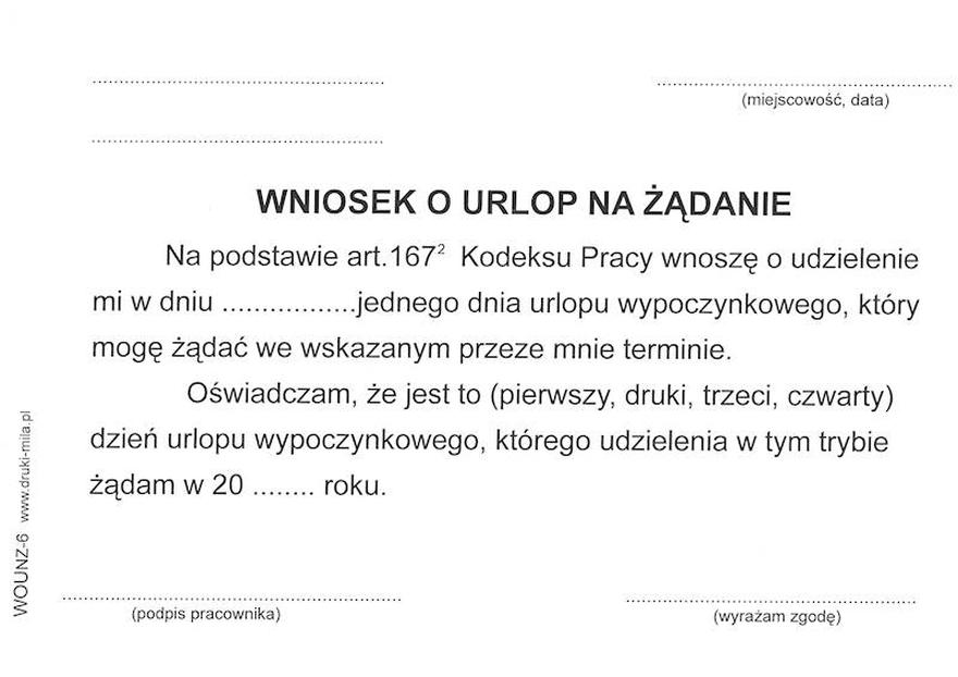 Płatny urlop na żądanie