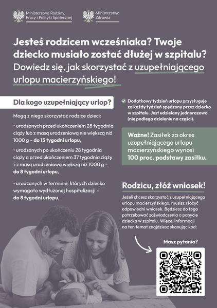 Podział urlopu macierzyńskiego