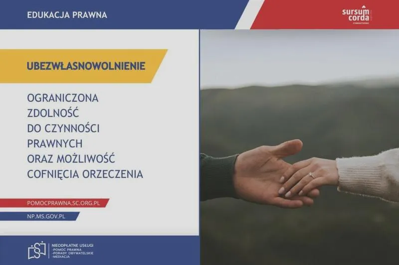 Prawo dotyczące ubezwłasnowolnienia