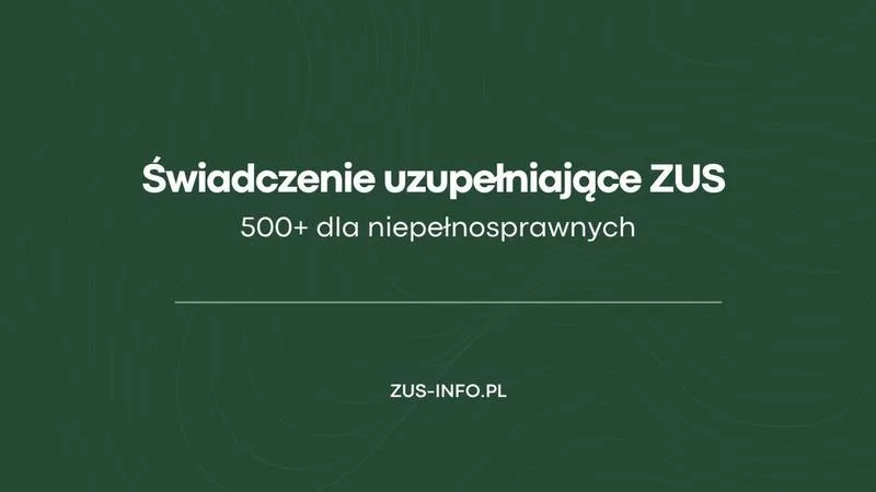Ubieganie się o 500 zł