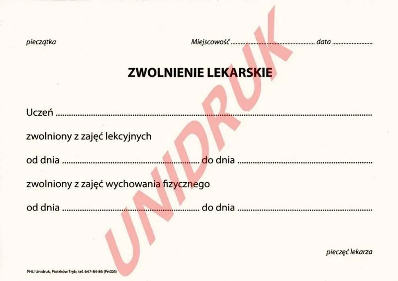 Uprawnienia psychiatry do L4