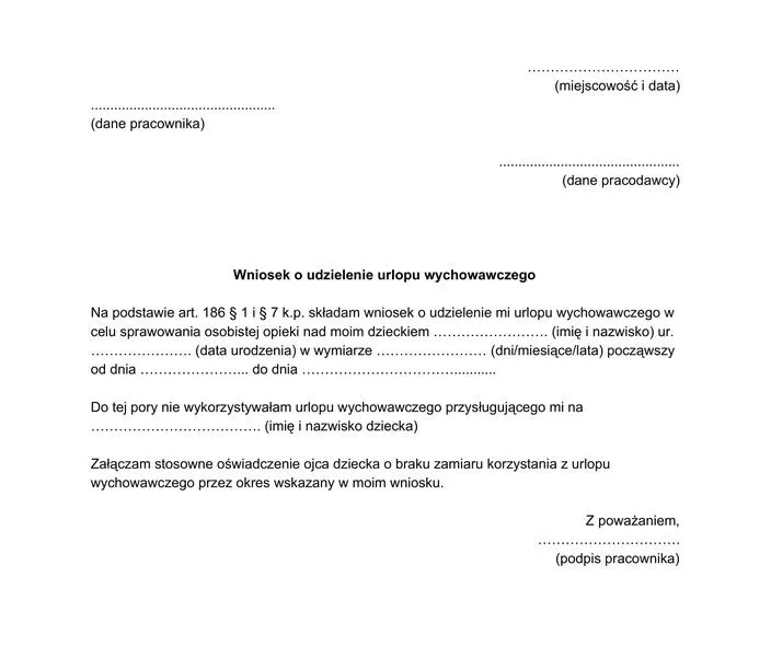 Urlop wychowawczy a staż pracy