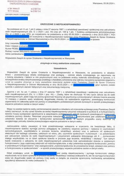 Warunki uzyskania legitymacji