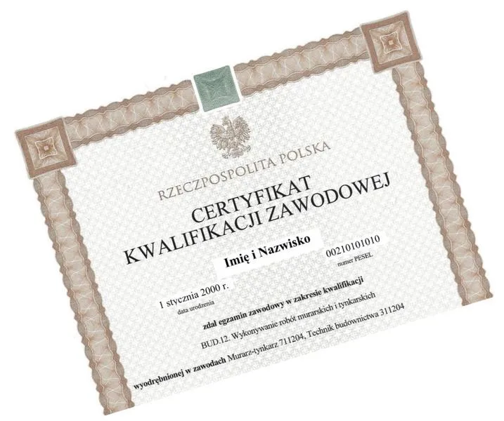Wyniki egzaminu zawodowego