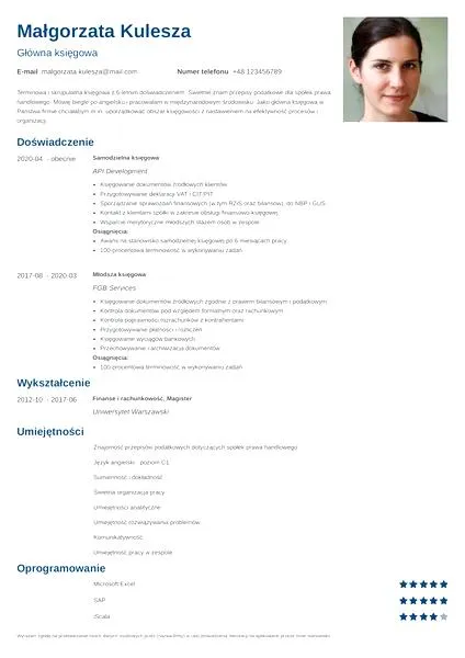 Wzory cv dostosowane do rynku pracy